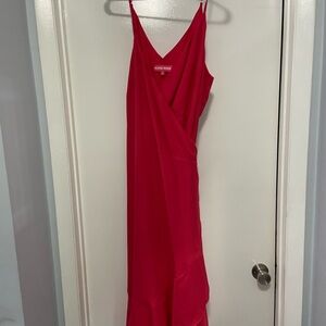 Elegant Fuchsia Women's Dress